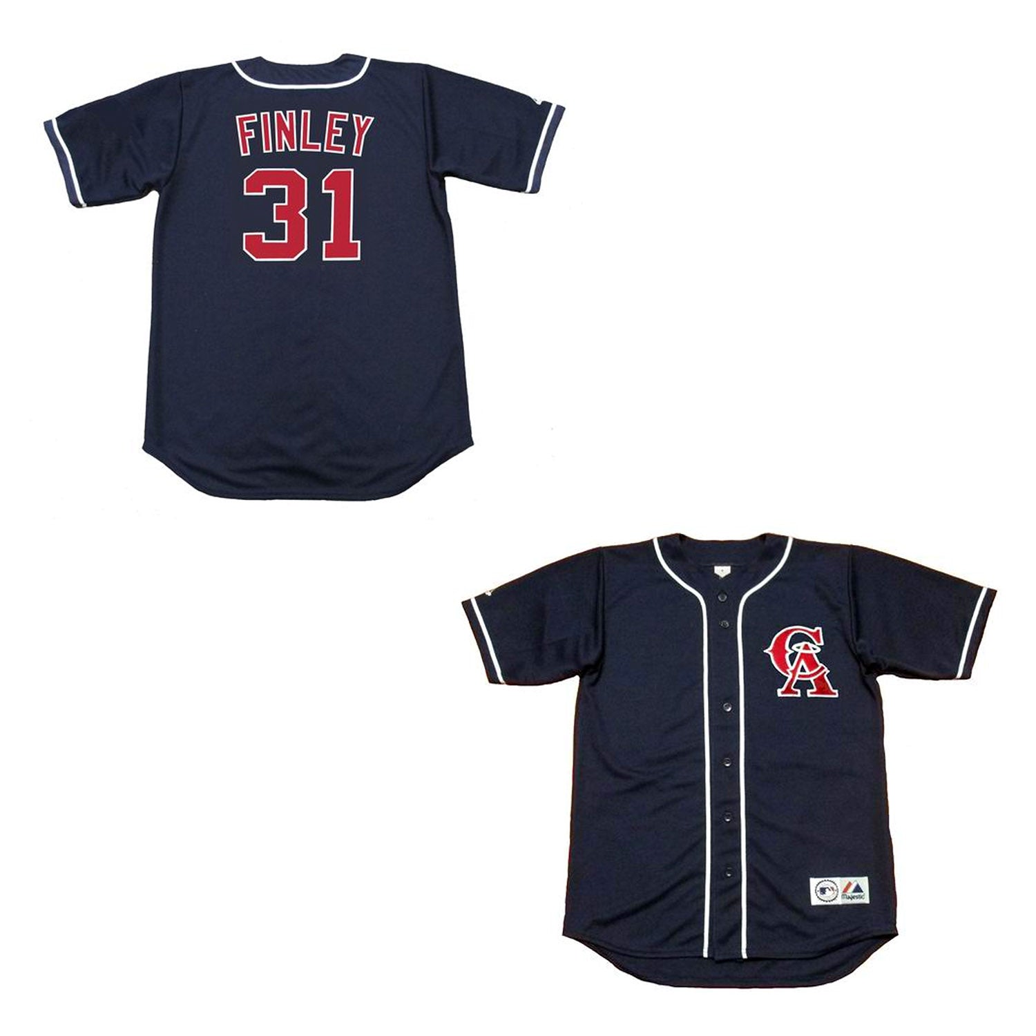 Chuck Finley California Angels 31 Jersey