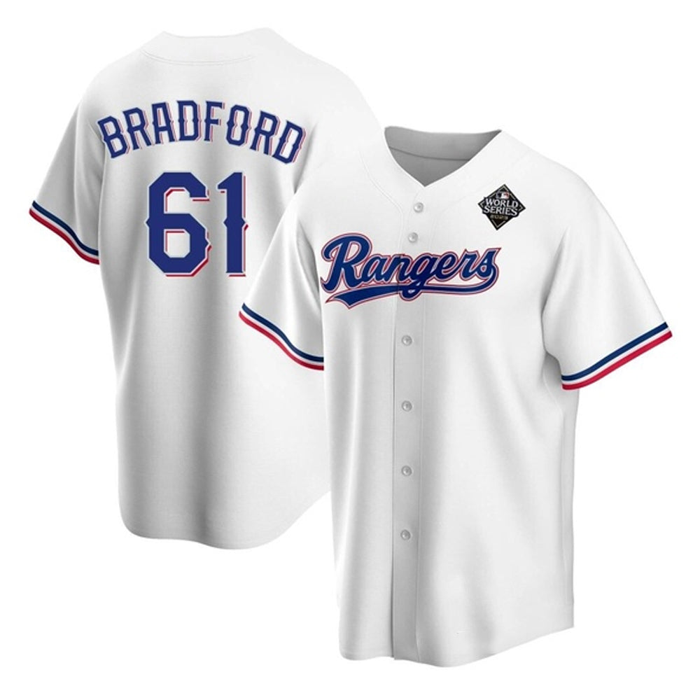 Cody Bradford Texas Ranger 61 Jersey