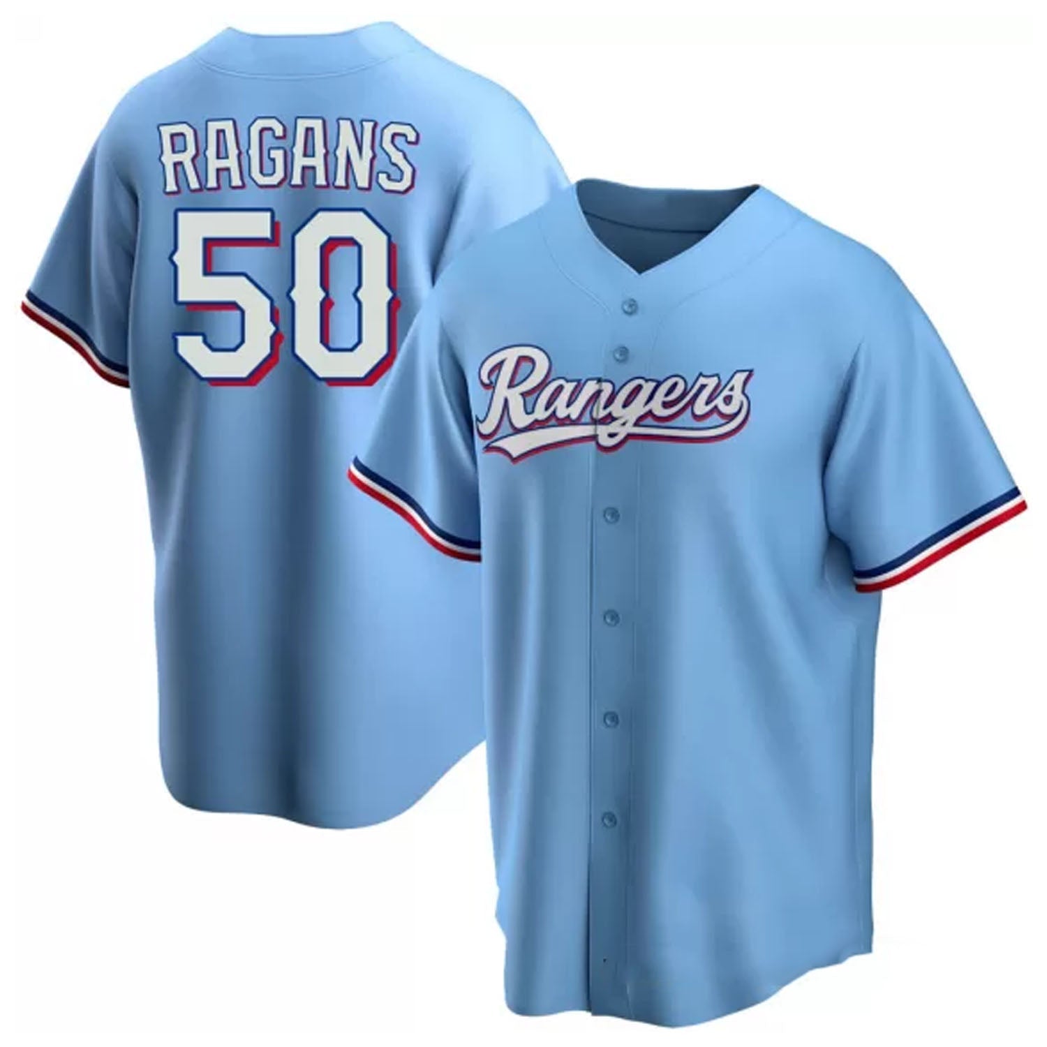 Cole Ragans Texas Rangers 50 Jersey