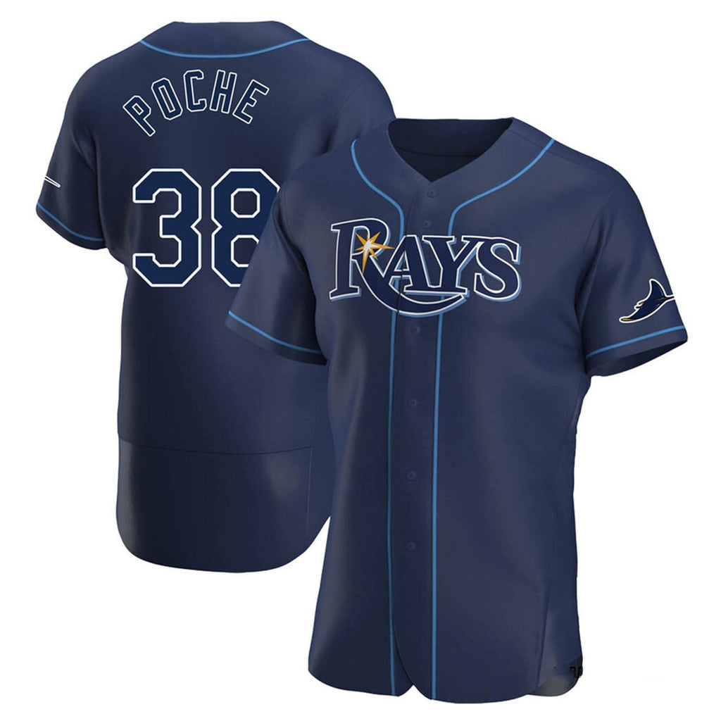 Colin Poche Tampa Bay Rays 38 Jersey