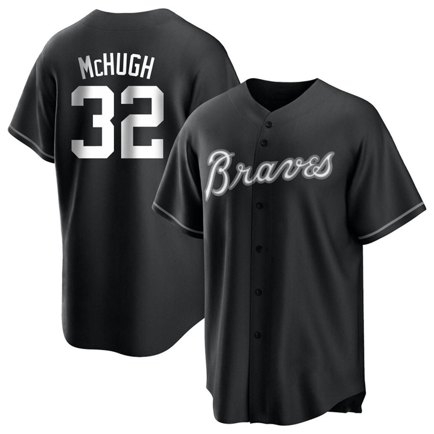 Collin McHugh Atlanta Braves 32 Jersey