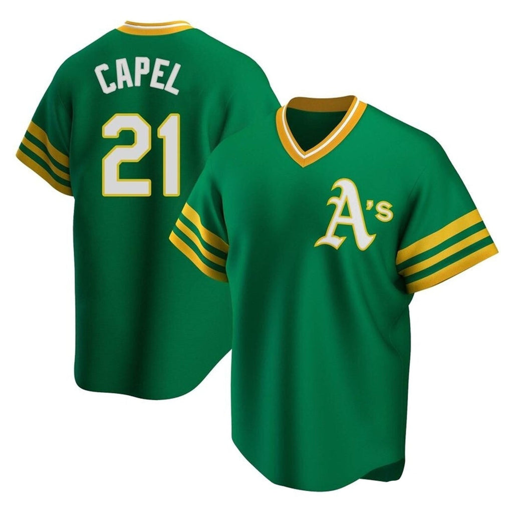 Conner Capel Oakland Athletics 21 Jersey