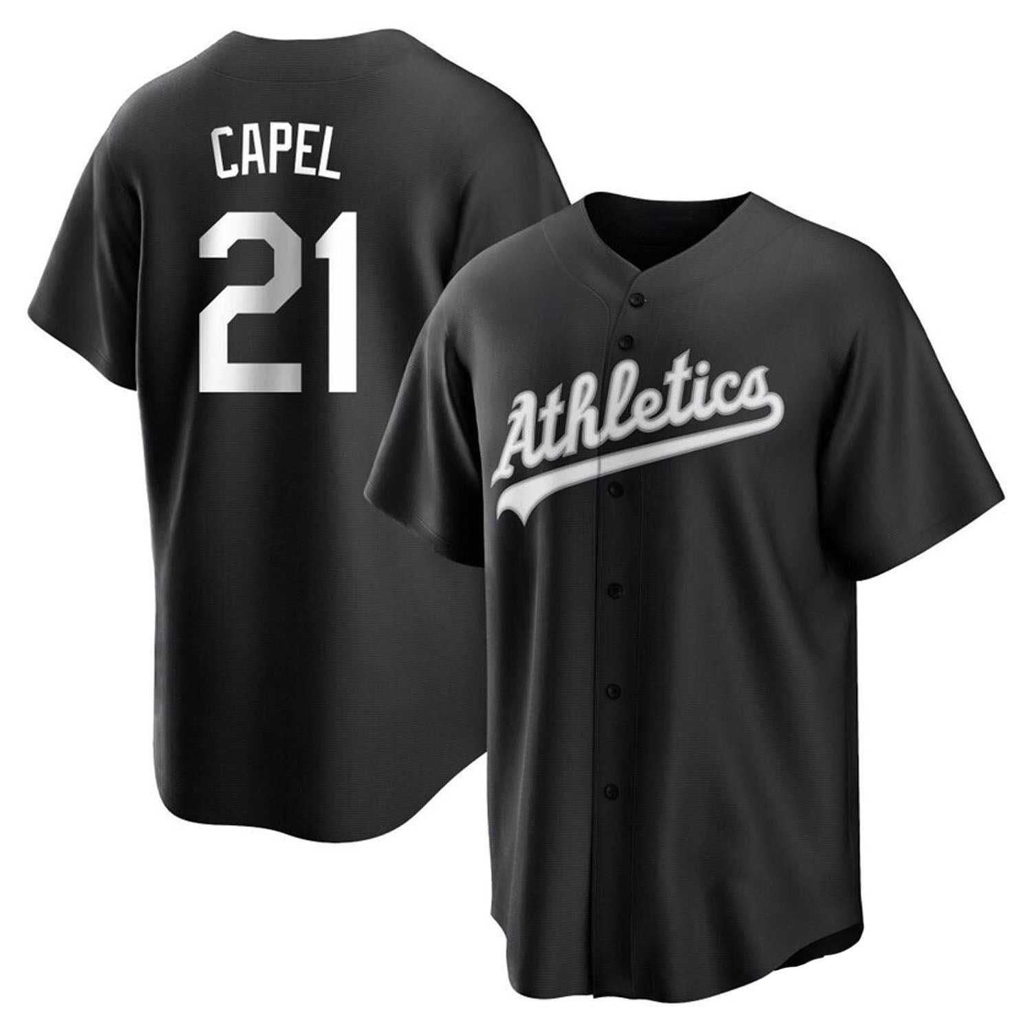 Conner Capel Oakland Athletics 21 Jersey