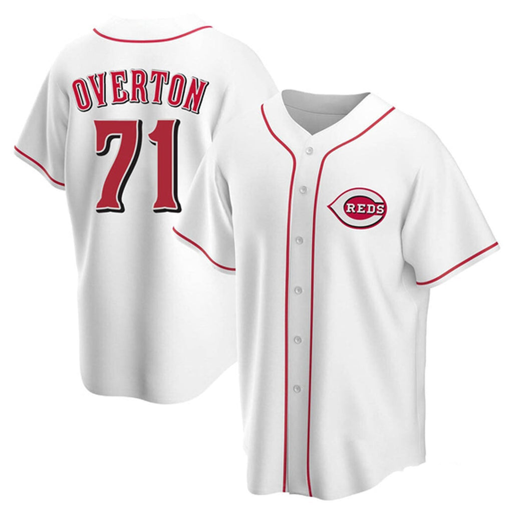 Connor Overton Cincinnati Reds 71 Jersey