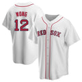 Connor Wong Boston Red Sox 12 Jersey
