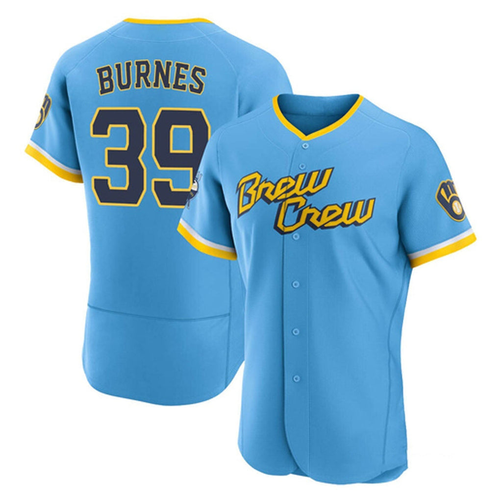 Corbin Burnes Milwaukee Brewers 39 Jersey
