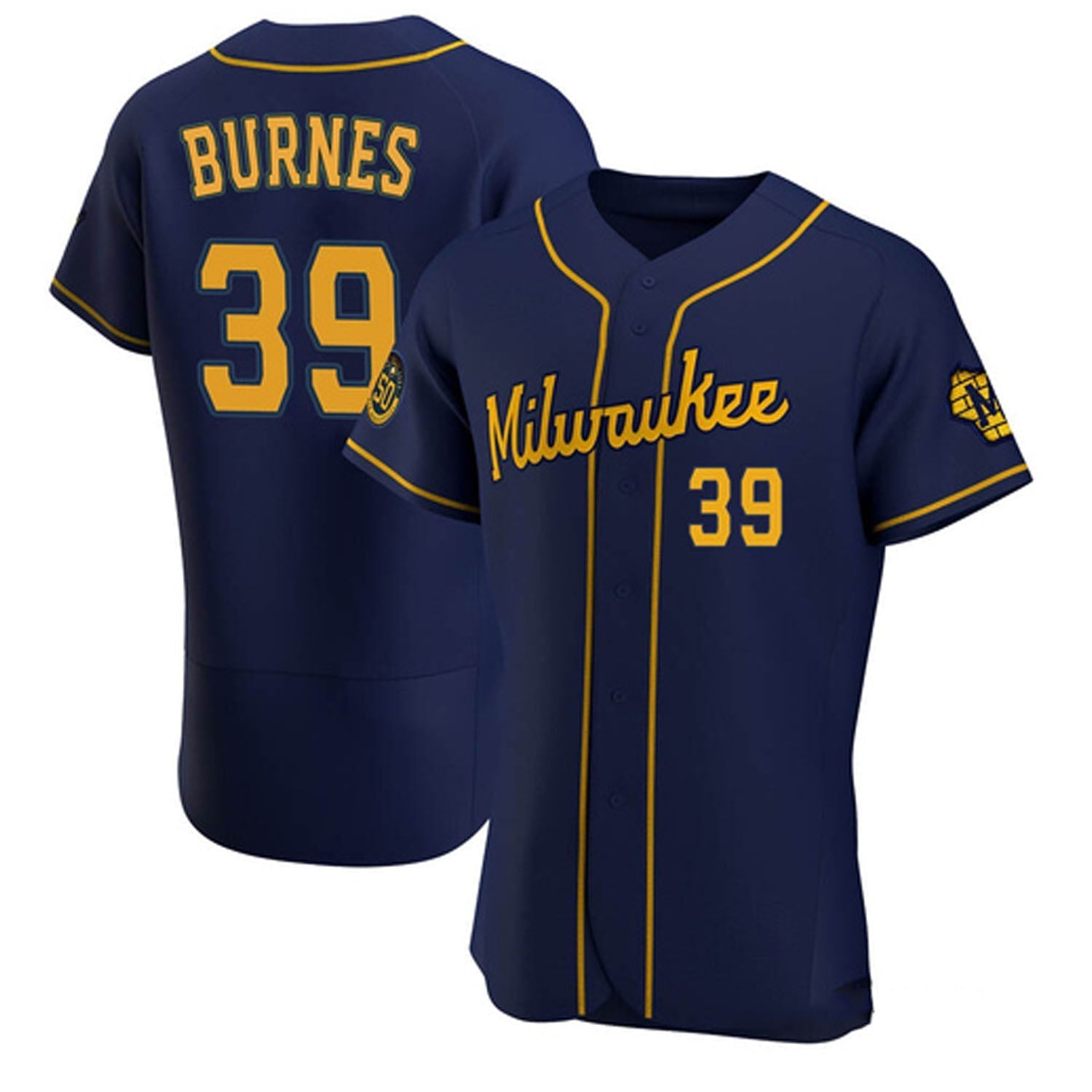 Corbin Burnes Milwaukee Brewers 39 Jersey