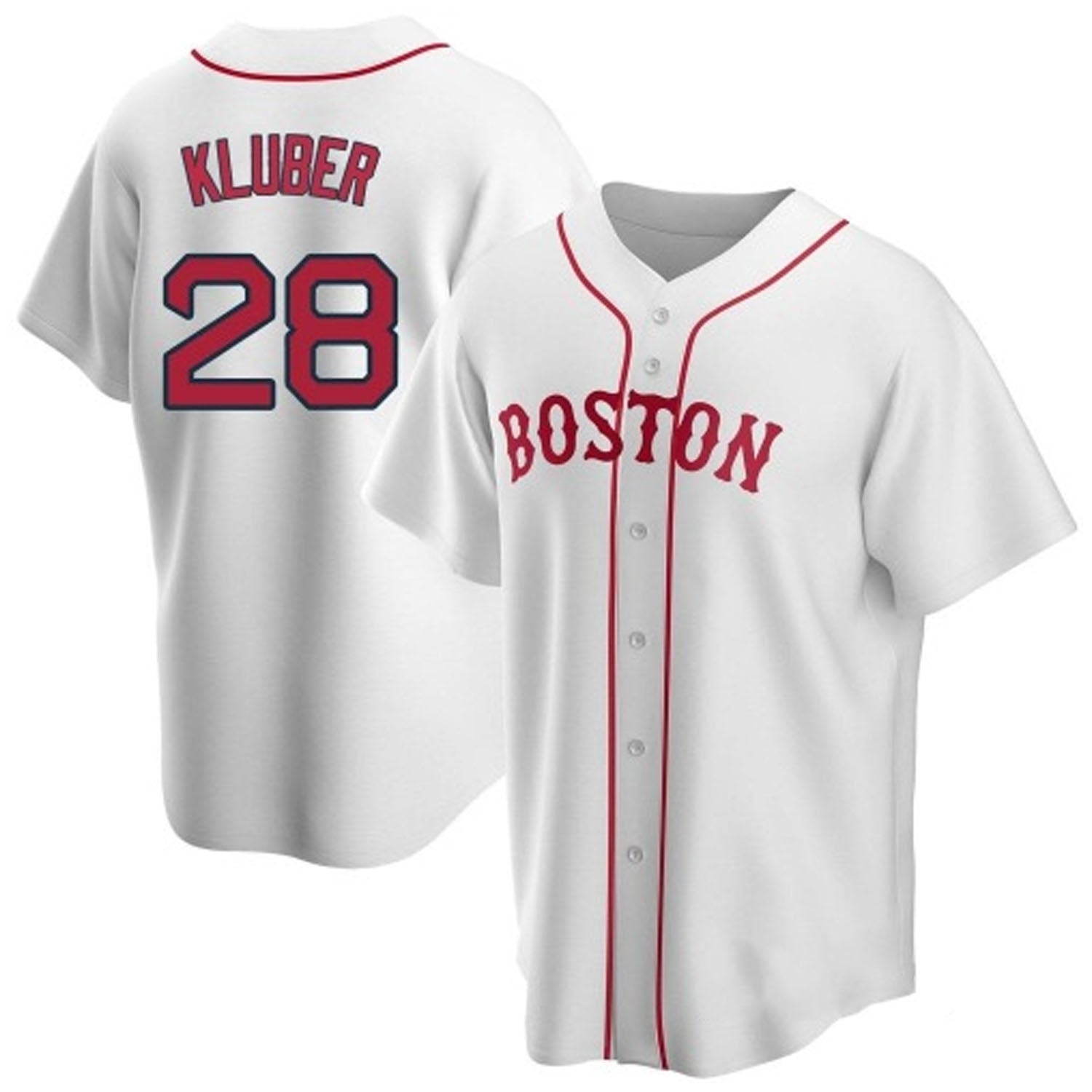 Corey Kluber Boston Red Sox 28 Jersey
