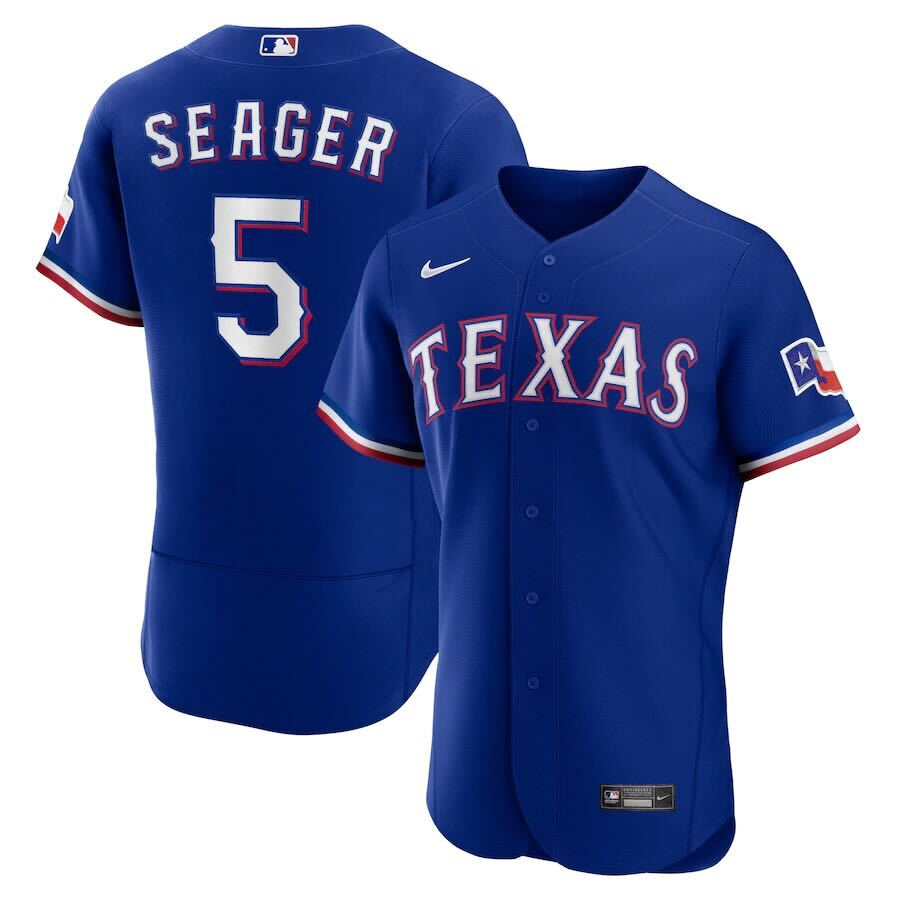Corey Seager Texas Rangers 5 Jersey