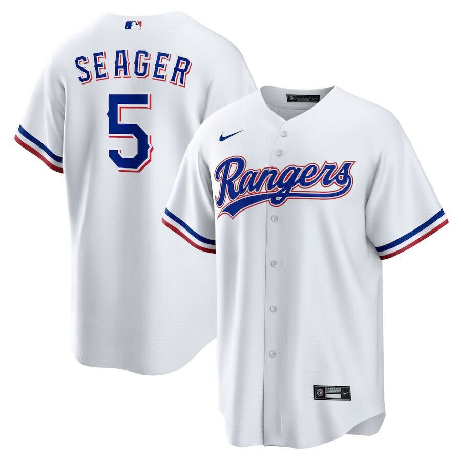 Corey Seager Texas Rangers 5 Jersey