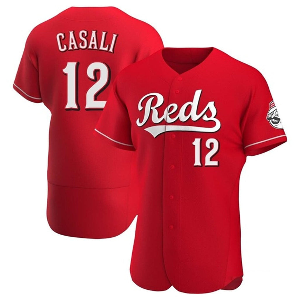 Curt Casali Cincinnati Reds 12 Jersey