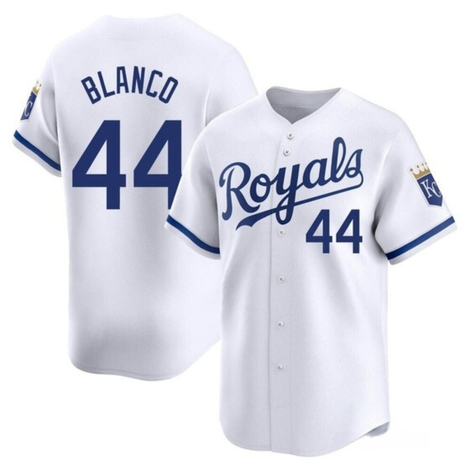 Dairon Blanco Kansas City Royals 44 Jersey