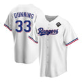 Dane Dunning Texas Ranger 33 Jersey