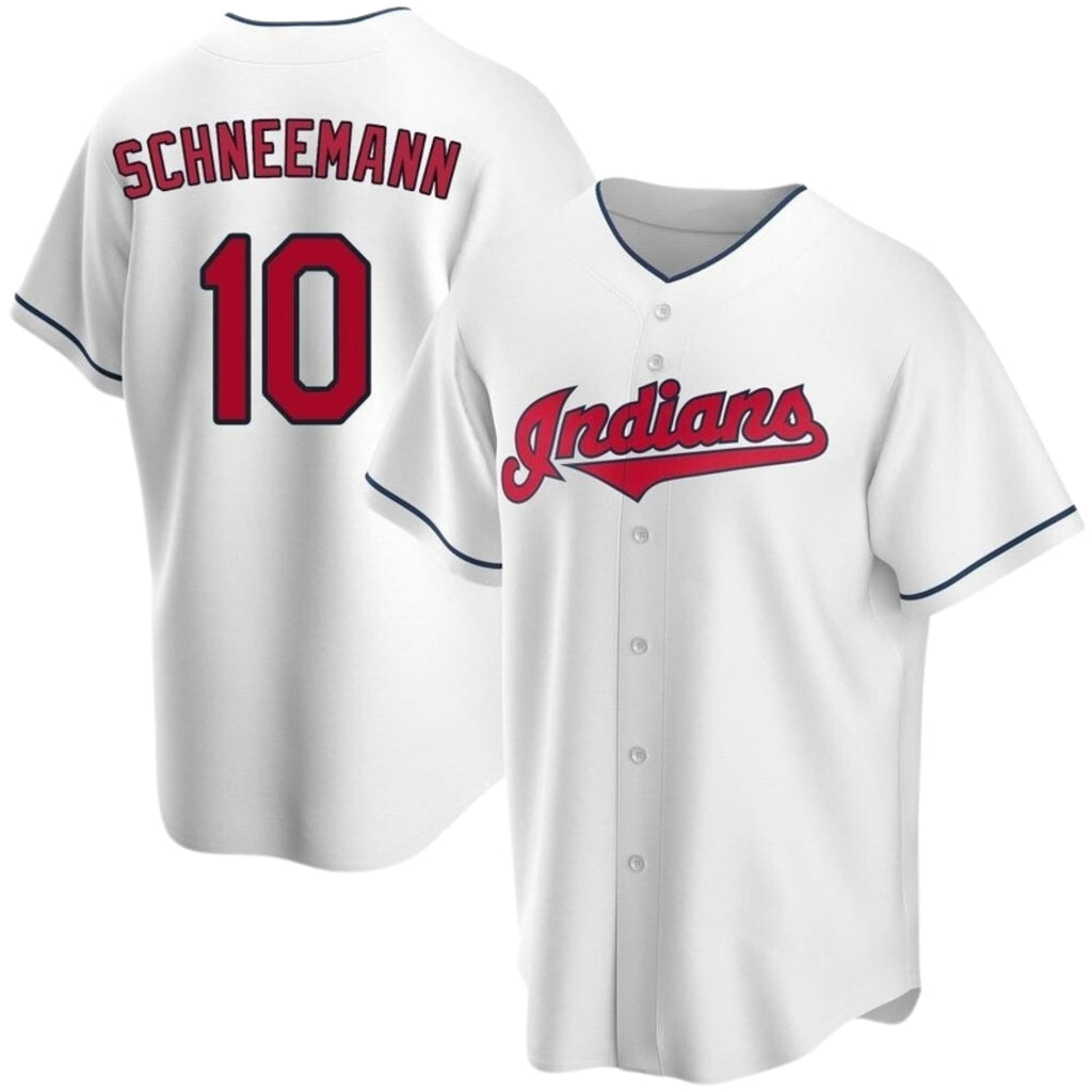 Daniel Schneemann Cleveland Guardians 10 Jersey