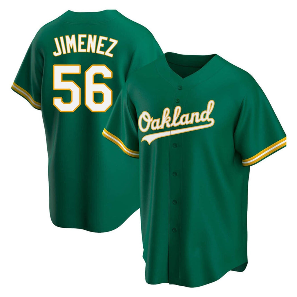 Dany Jimenez Oakland Athletics 56 Jersey