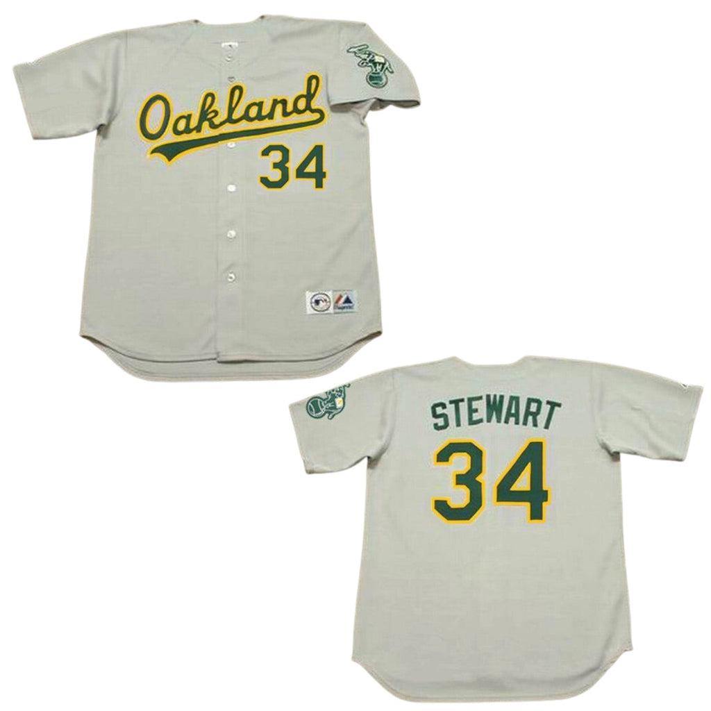 Dave Stewart Oakland Athletics 34 Jersey