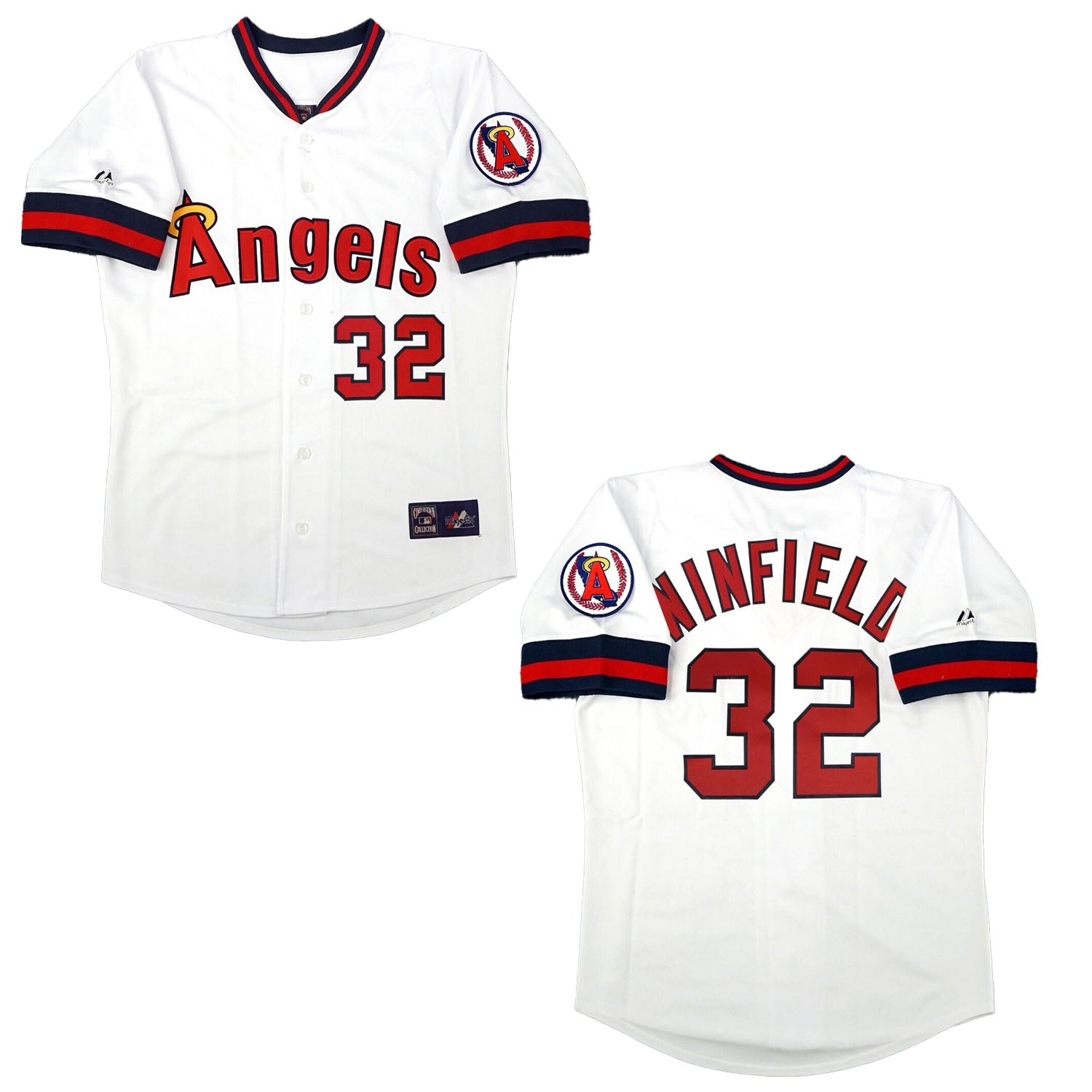 Dave Winfield California Angels 32 Jersey