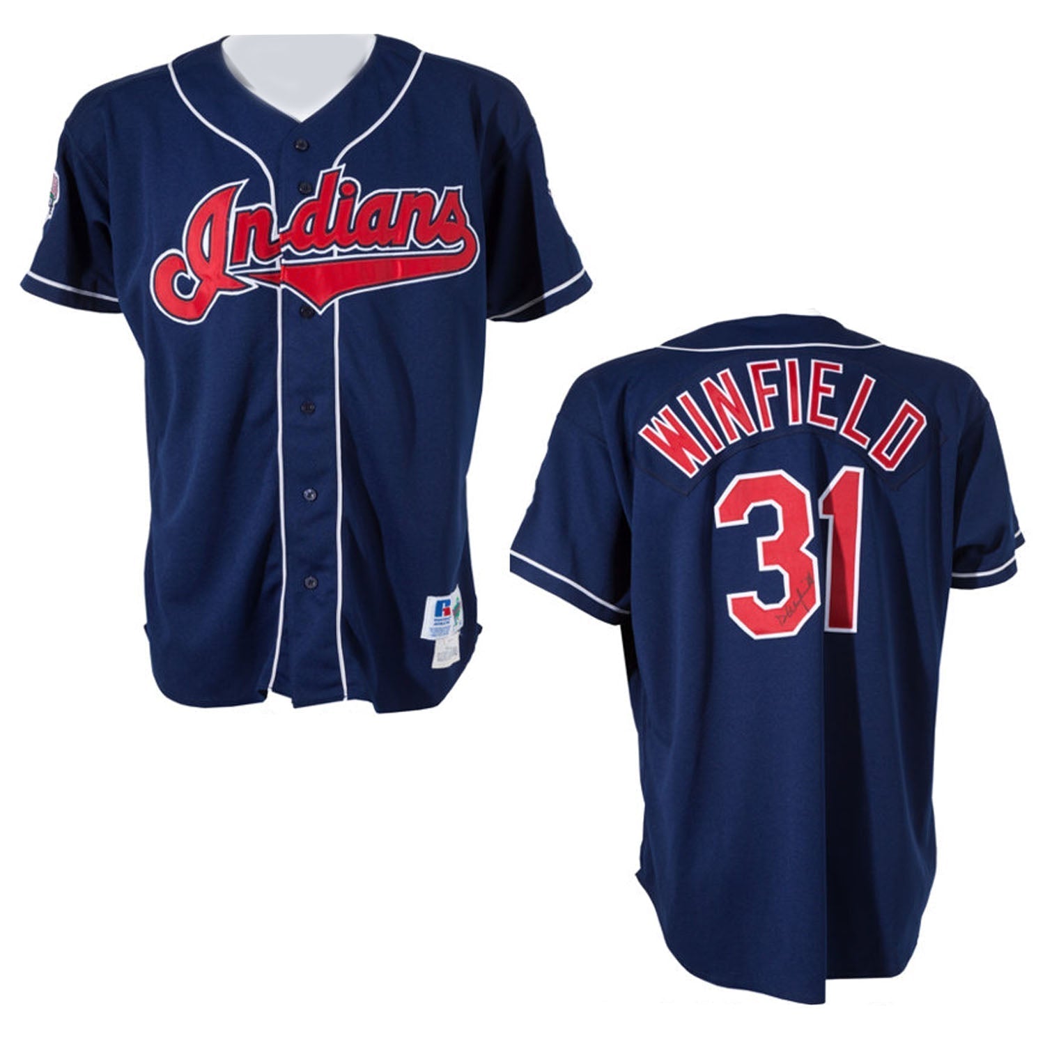 Dave Winfield Cleveland Indians 31 Jersey