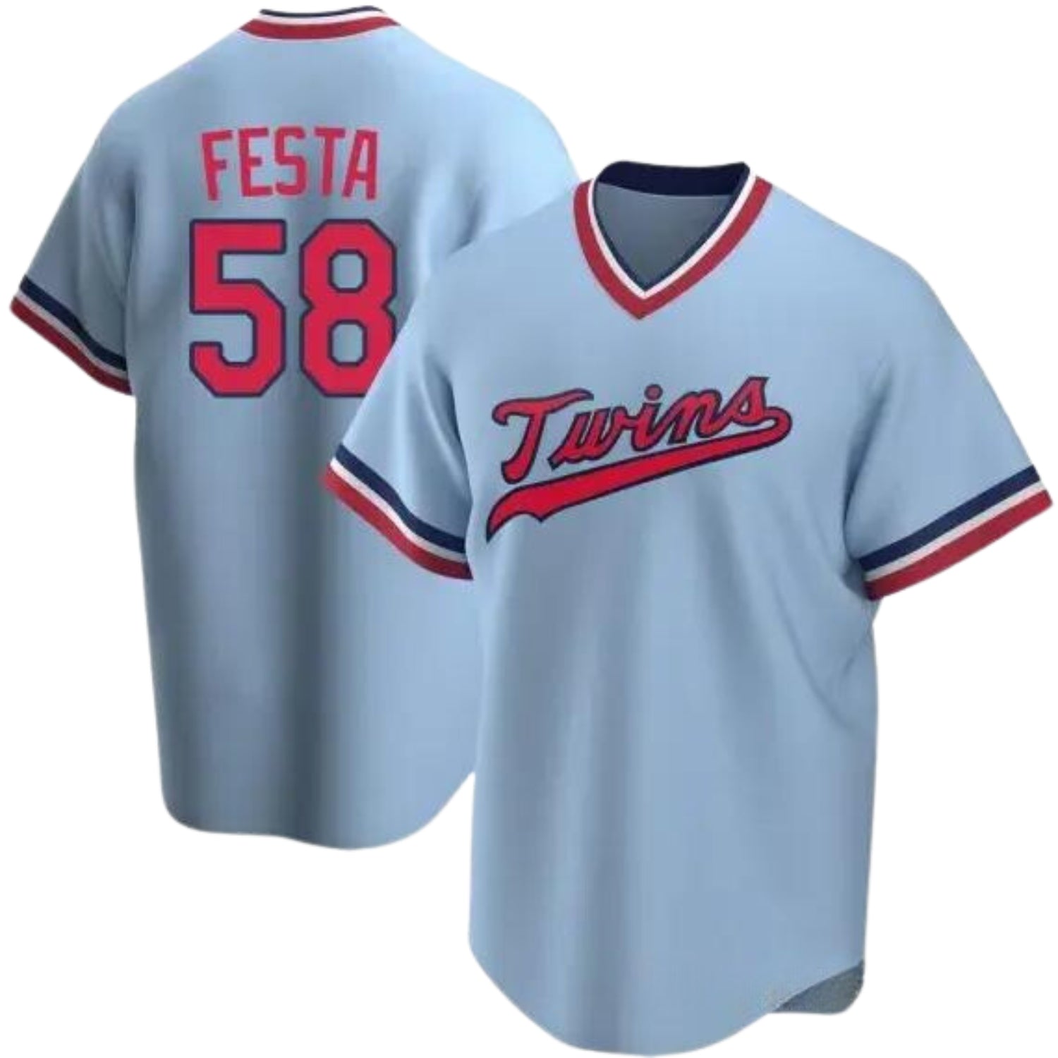 David Festa Minnesota Twins 58 Jersey