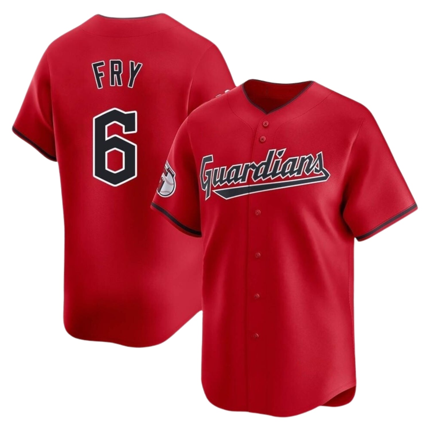 David Fry Cleveland Guardians 6 Jersey