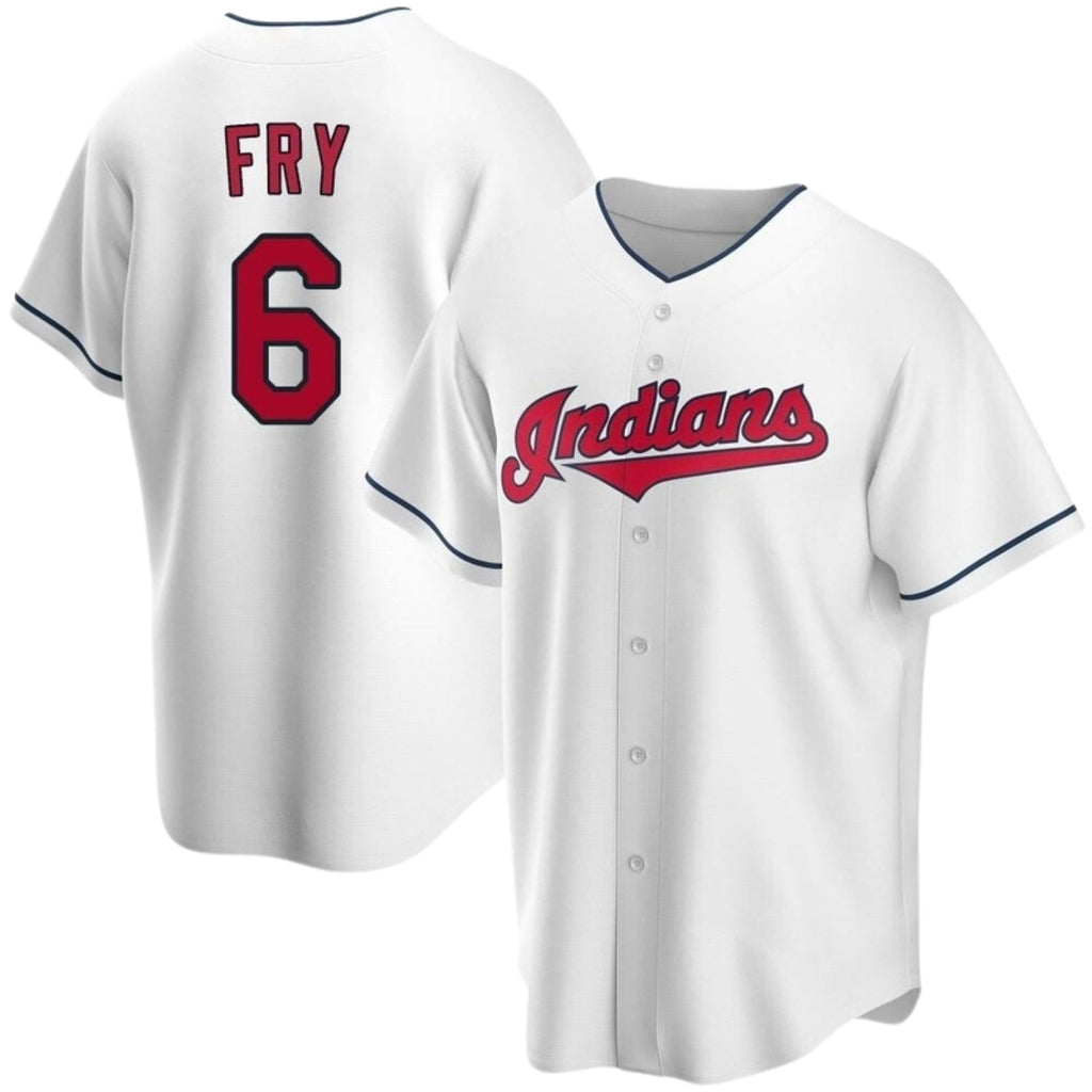 David Fry Cleveland Guardians 6 Jersey