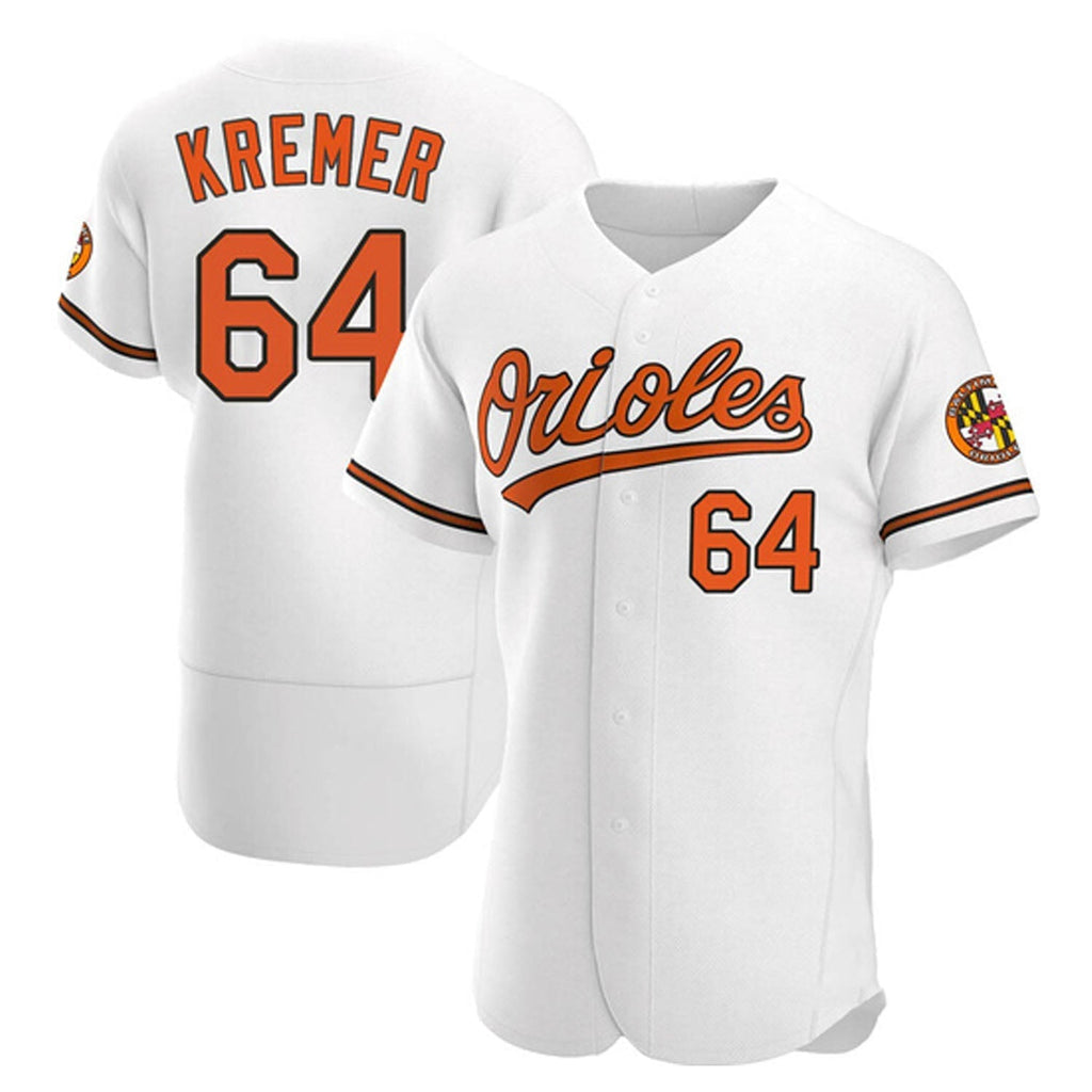 Dean Kremer Baltimore Orioles 64 Jersey