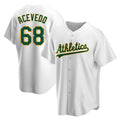 Domingo Acevedo Oakland Athletics 68 Jersey