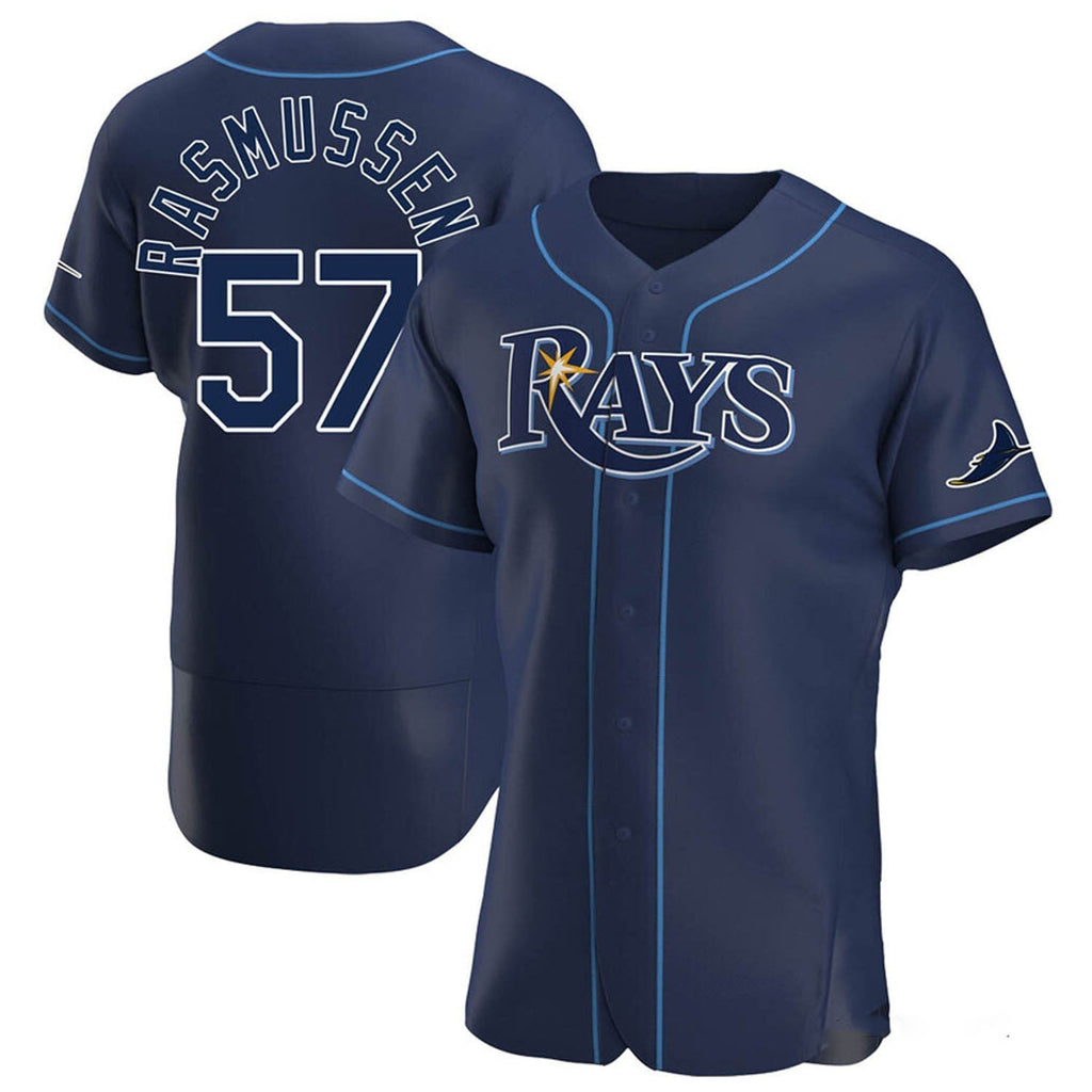 Drew Rasmussen Tampa Bay Rays 57 Jersey