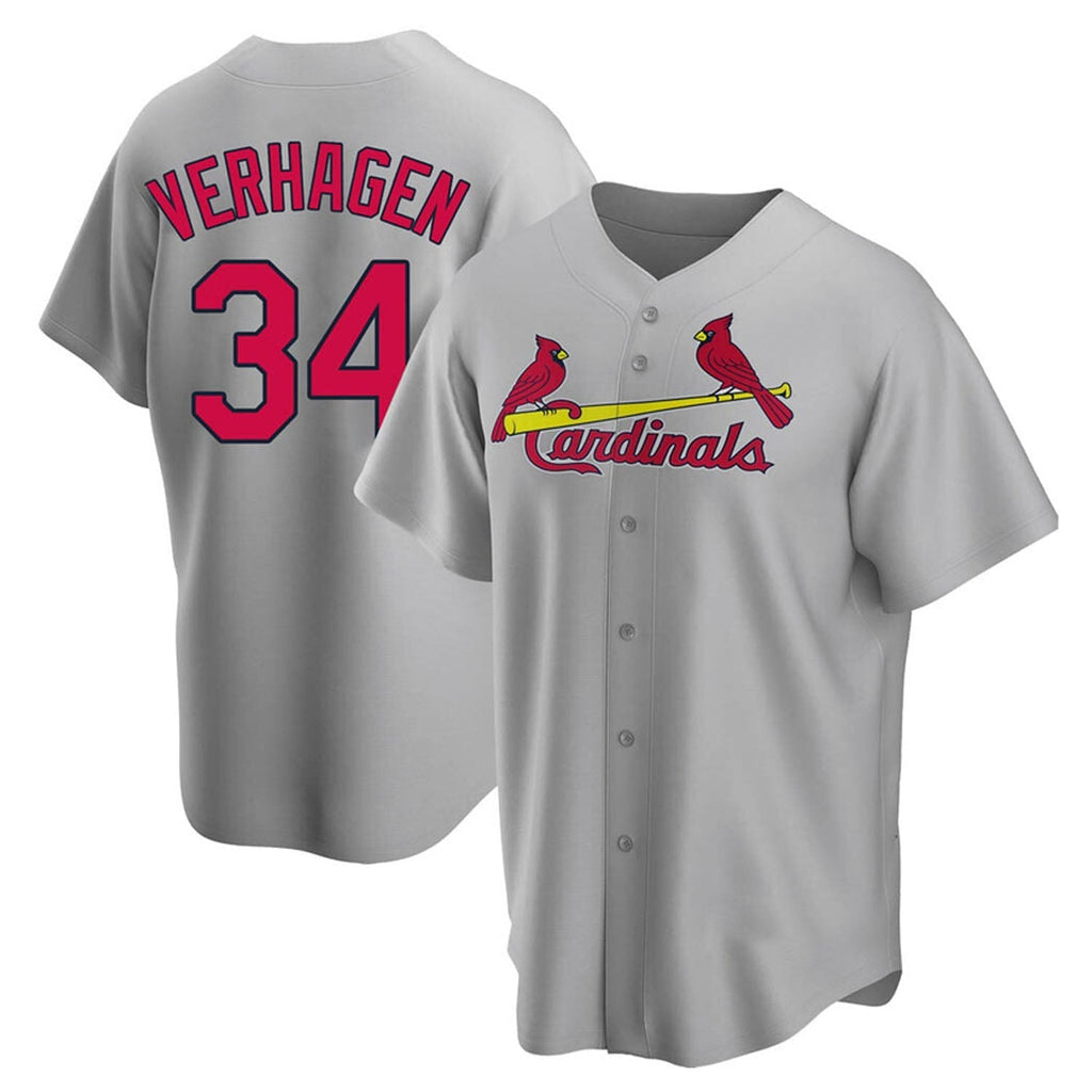 Drew VerHagen St Louis Cardinals 34 Jersey