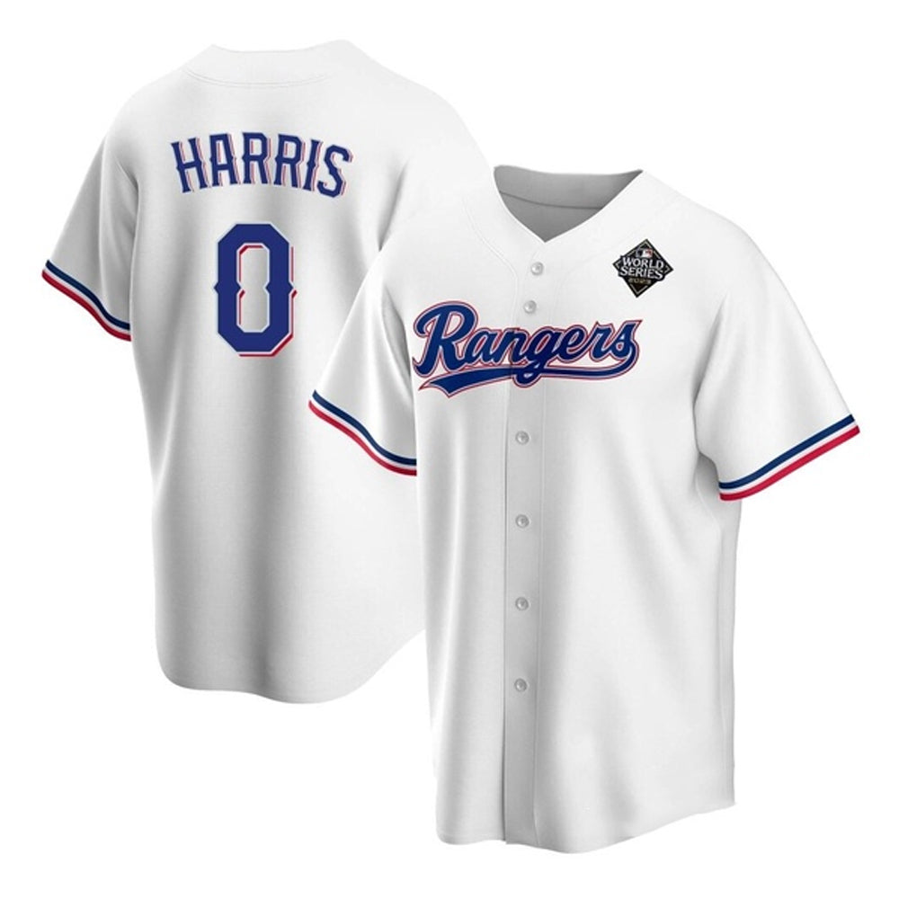 Dustin Harris Texas Ranger 0 Jersey