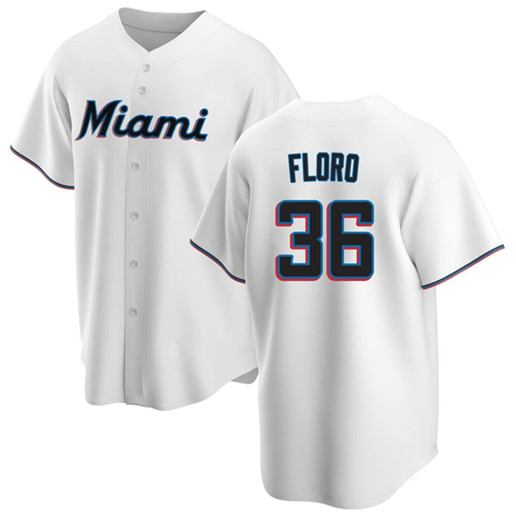 Dylan Floro Miami Marlins 36 Jersey