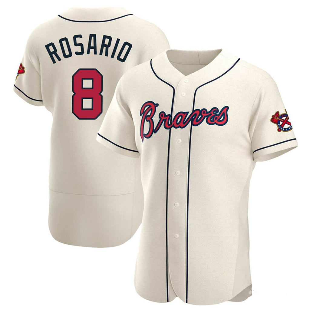 Eddie Rosario Atlanta Braves 8 Jersey