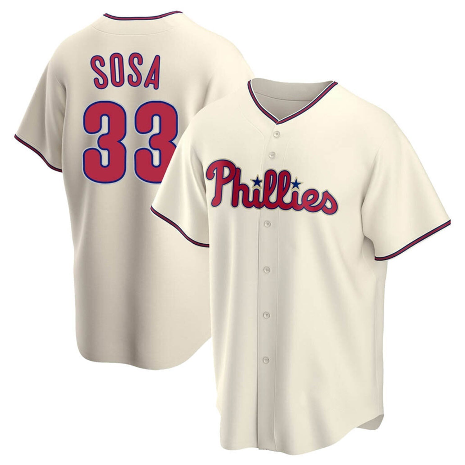 Edmundo Sosa Philadelphia Phillies 33 Jersey