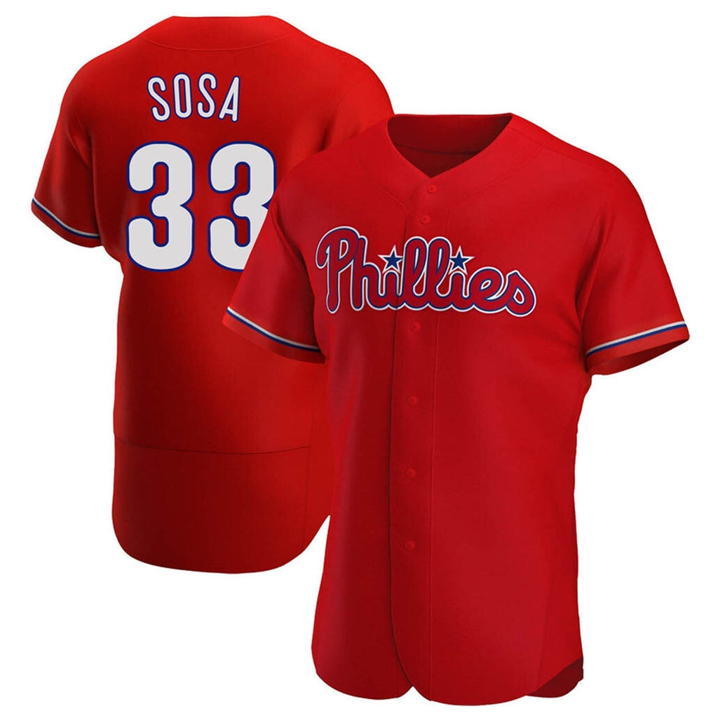 Edmundo Sosa Philadelphia Phillies 33 Jersey