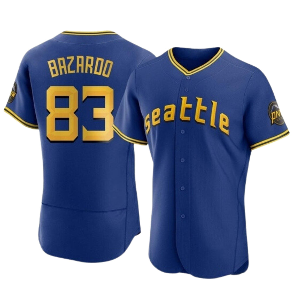 Eduard Bazardo Seattle Mariners 83 Jersey