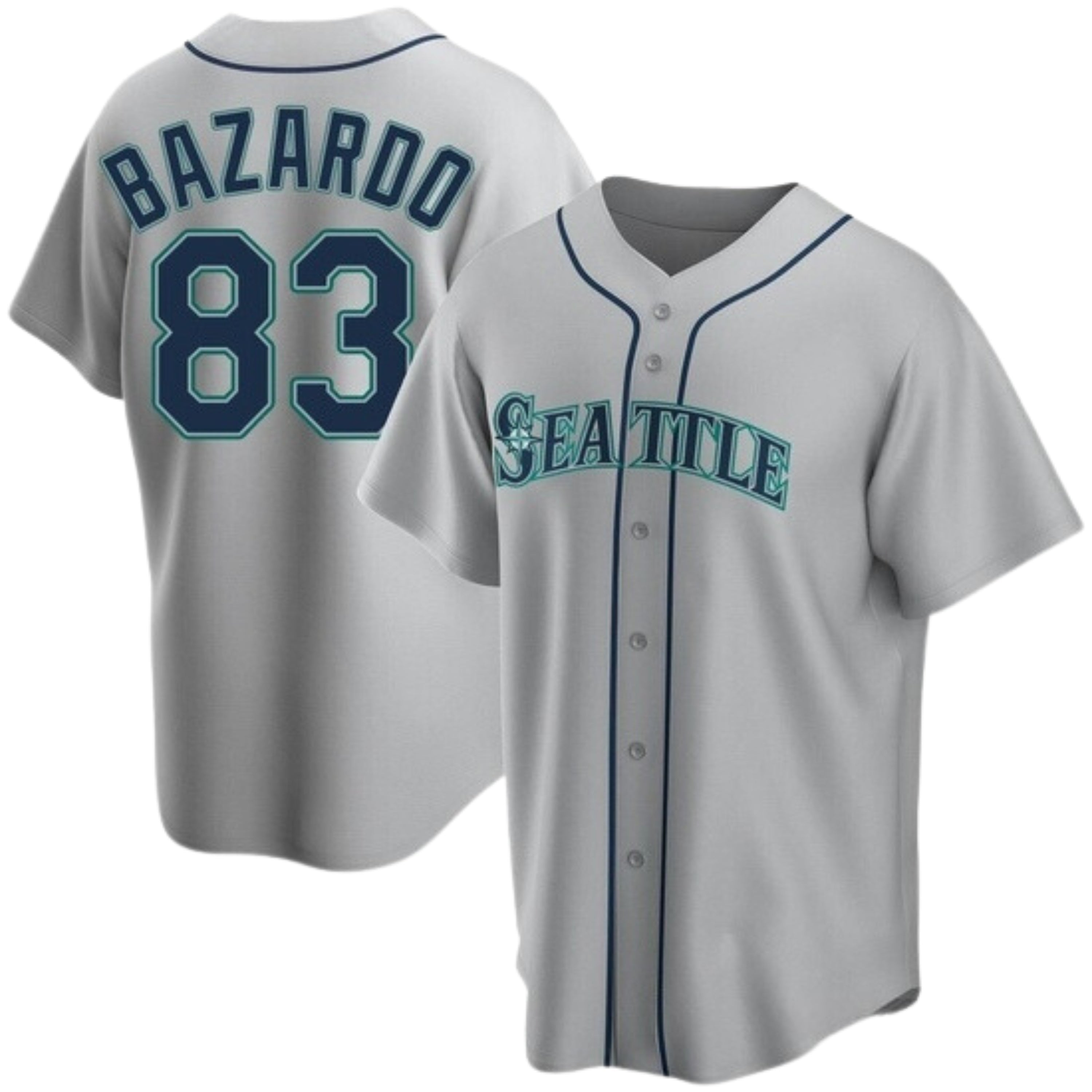 Eduard Bazardo Seattle Mariners 83 Jersey