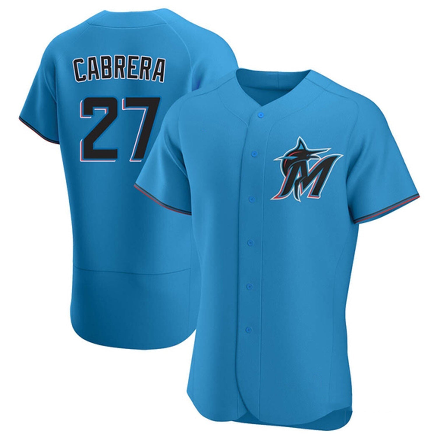 Edward Cabrera Miami Marlins 27 Jersey