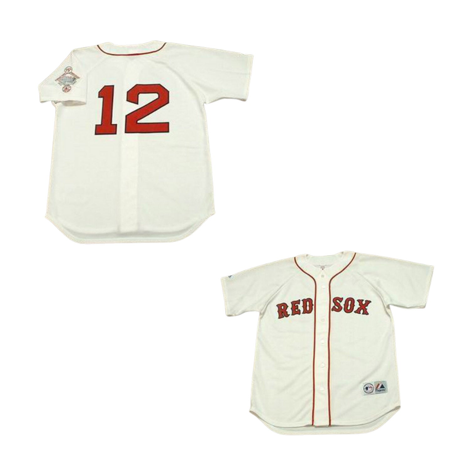 Ellis Burks Boston Red Sox 12 Jersey