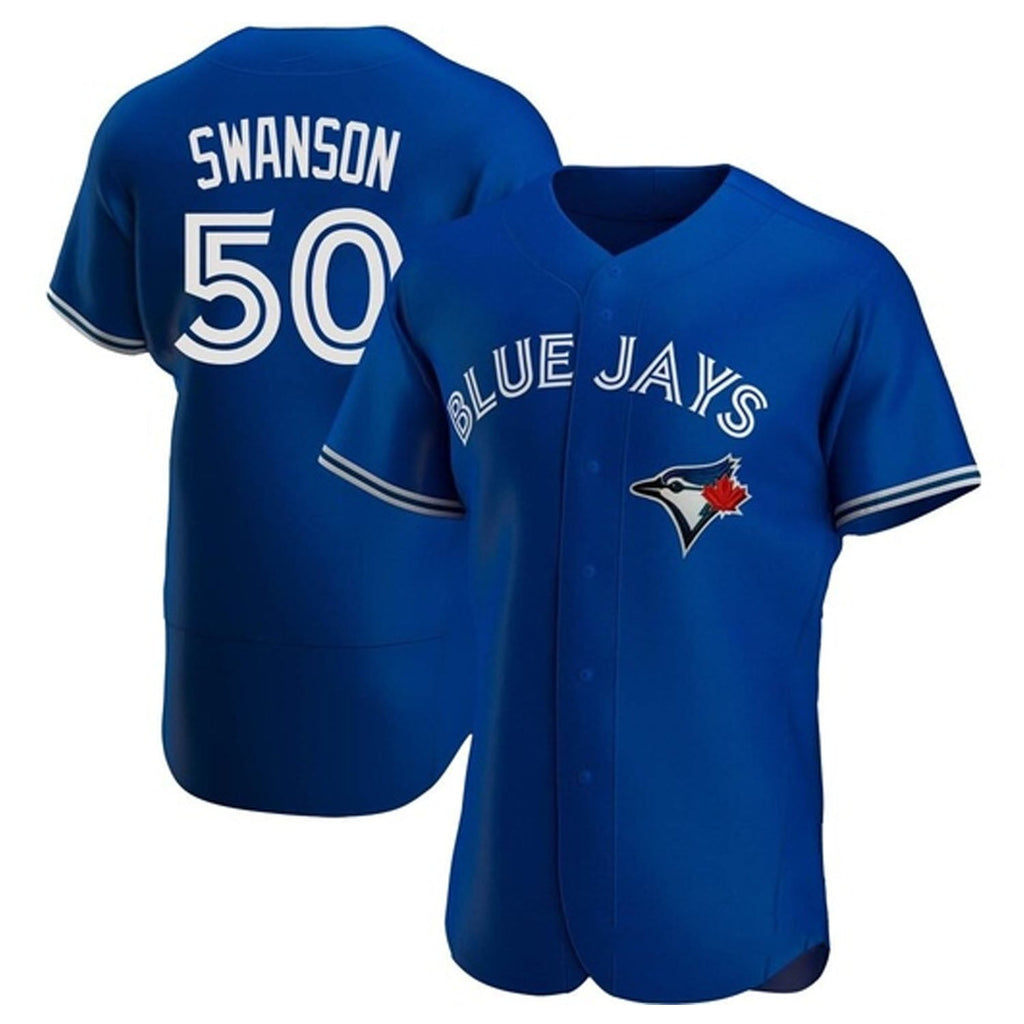 Erik Swanson Toronto Blue Jays 50 Jersey