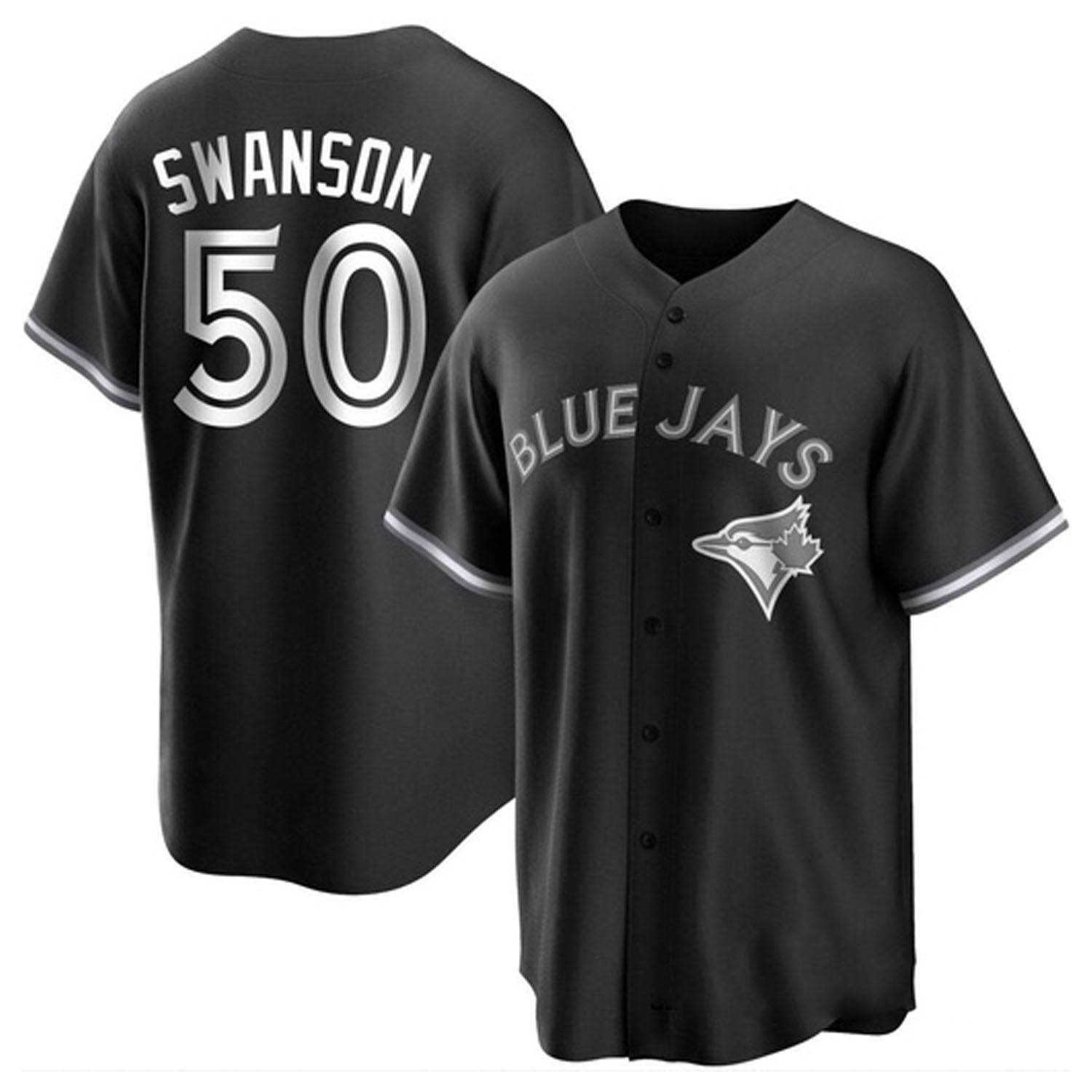 Erik Swanson Toronto Blue Jays 50 Jersey