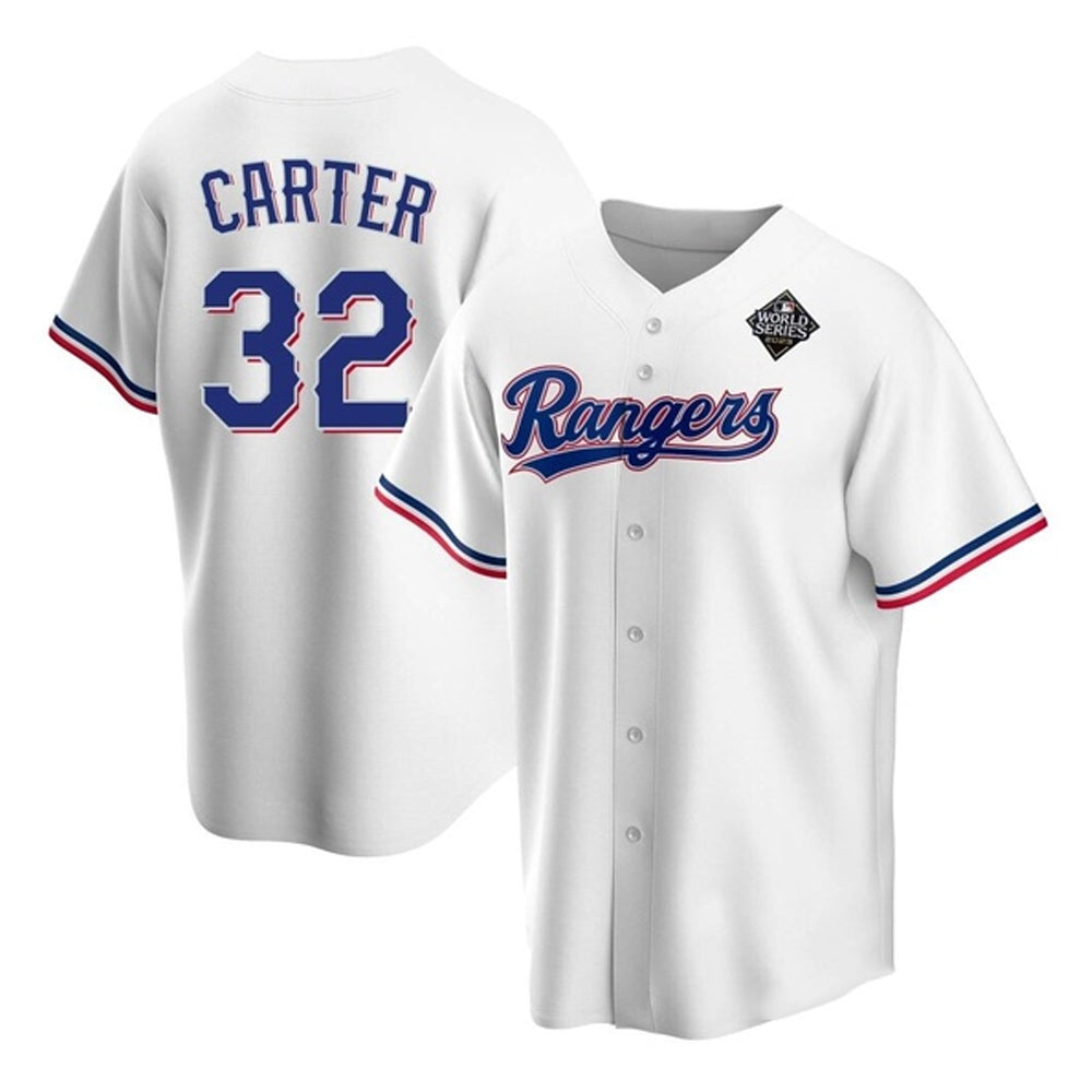 Evan Carter Texas Ranger 32 Jersey