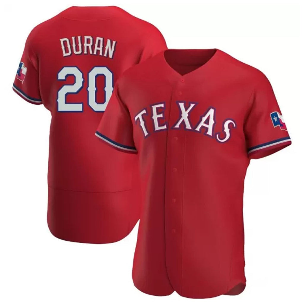 Ezequiel Duran Texas Rangers 20 Jersey