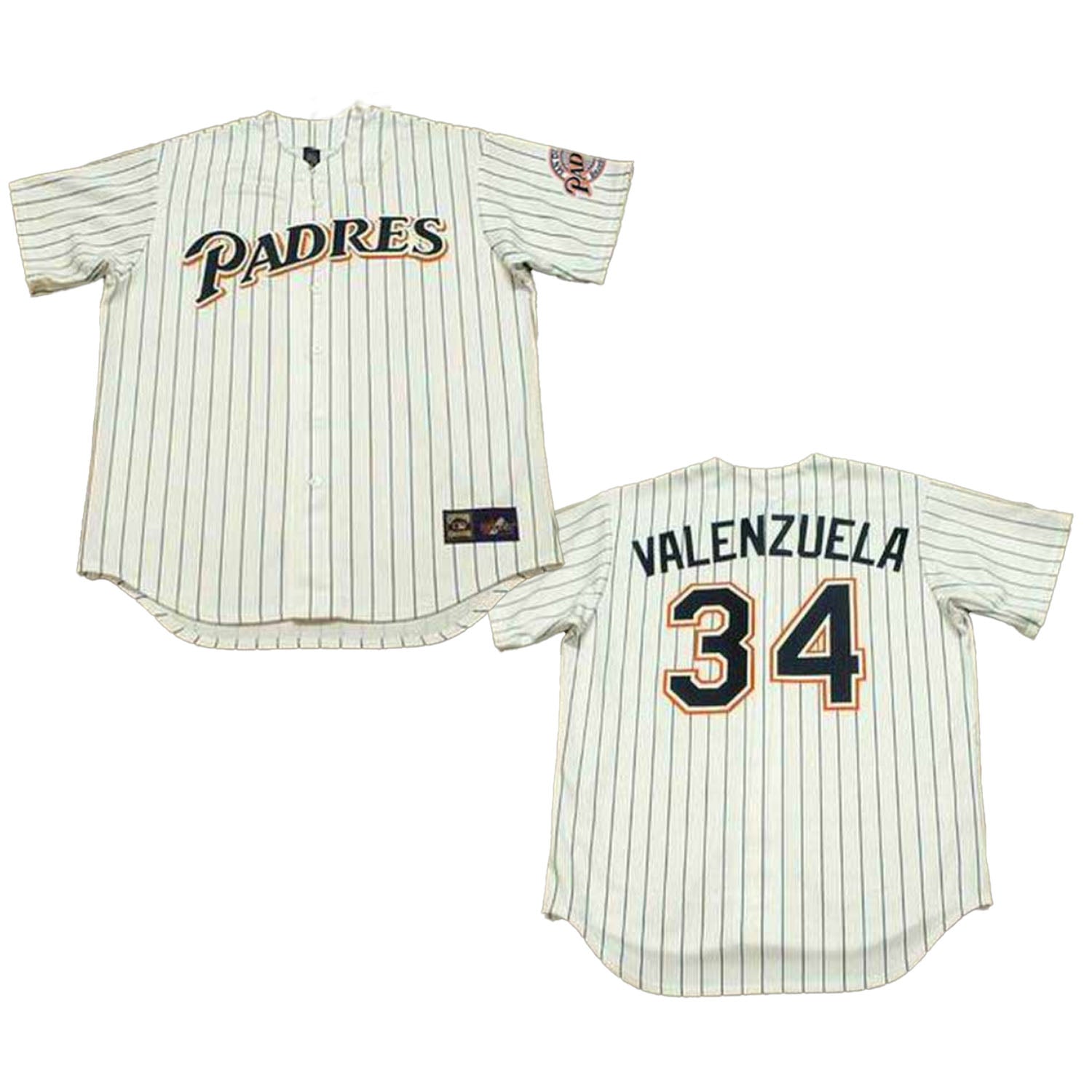 Fernando Valenzuela San Diego Padres 34 Jersey
