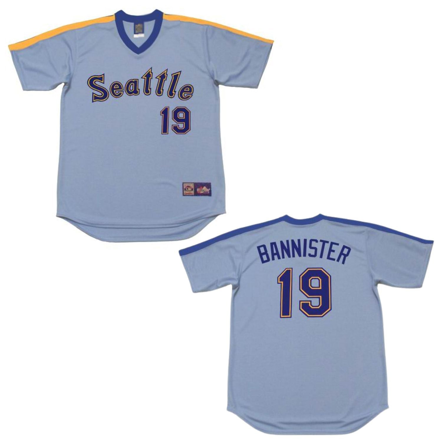 Floyd Bannister Seattle Mariners 19 Jersey