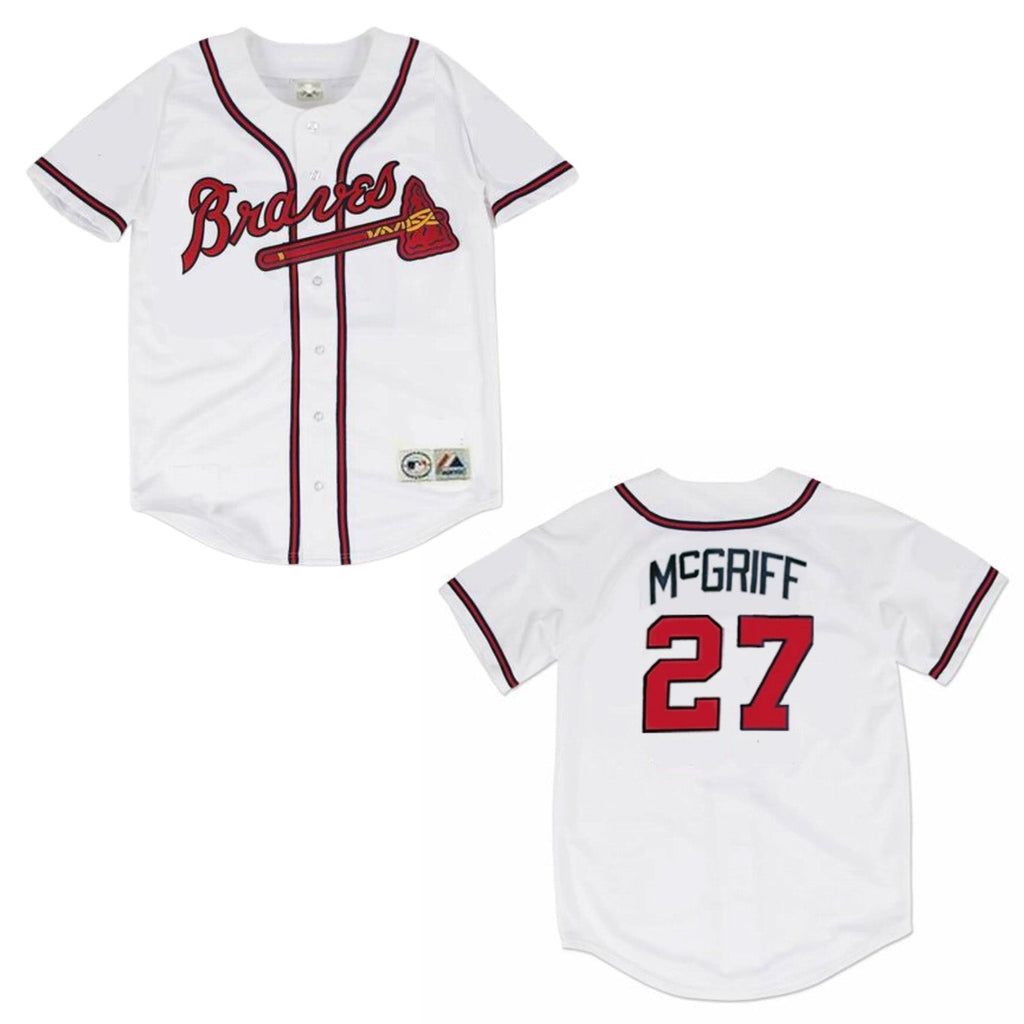 Fred Mcgriff Atlanta Braves 27 Jersey