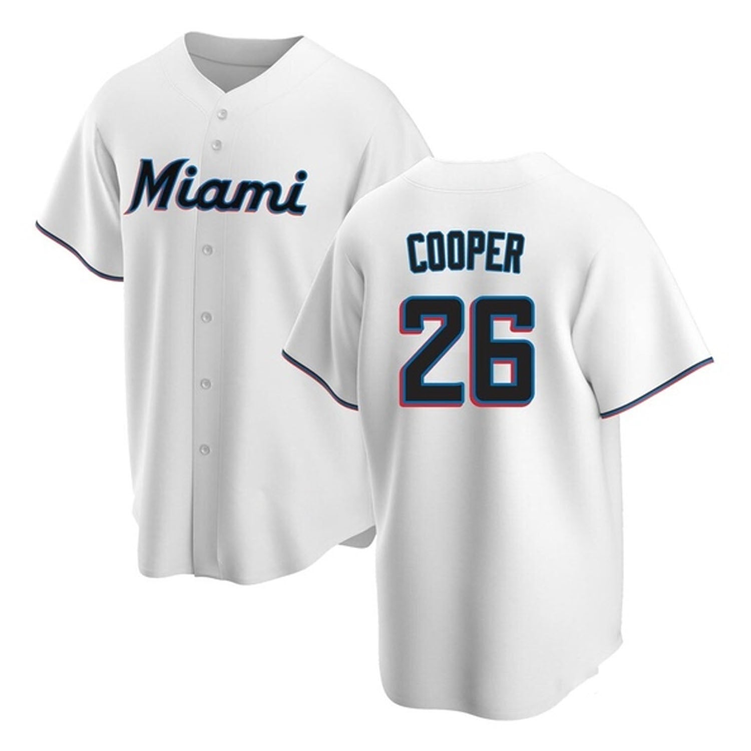 Garrett Cooper Miami Marlins 26 Jersey