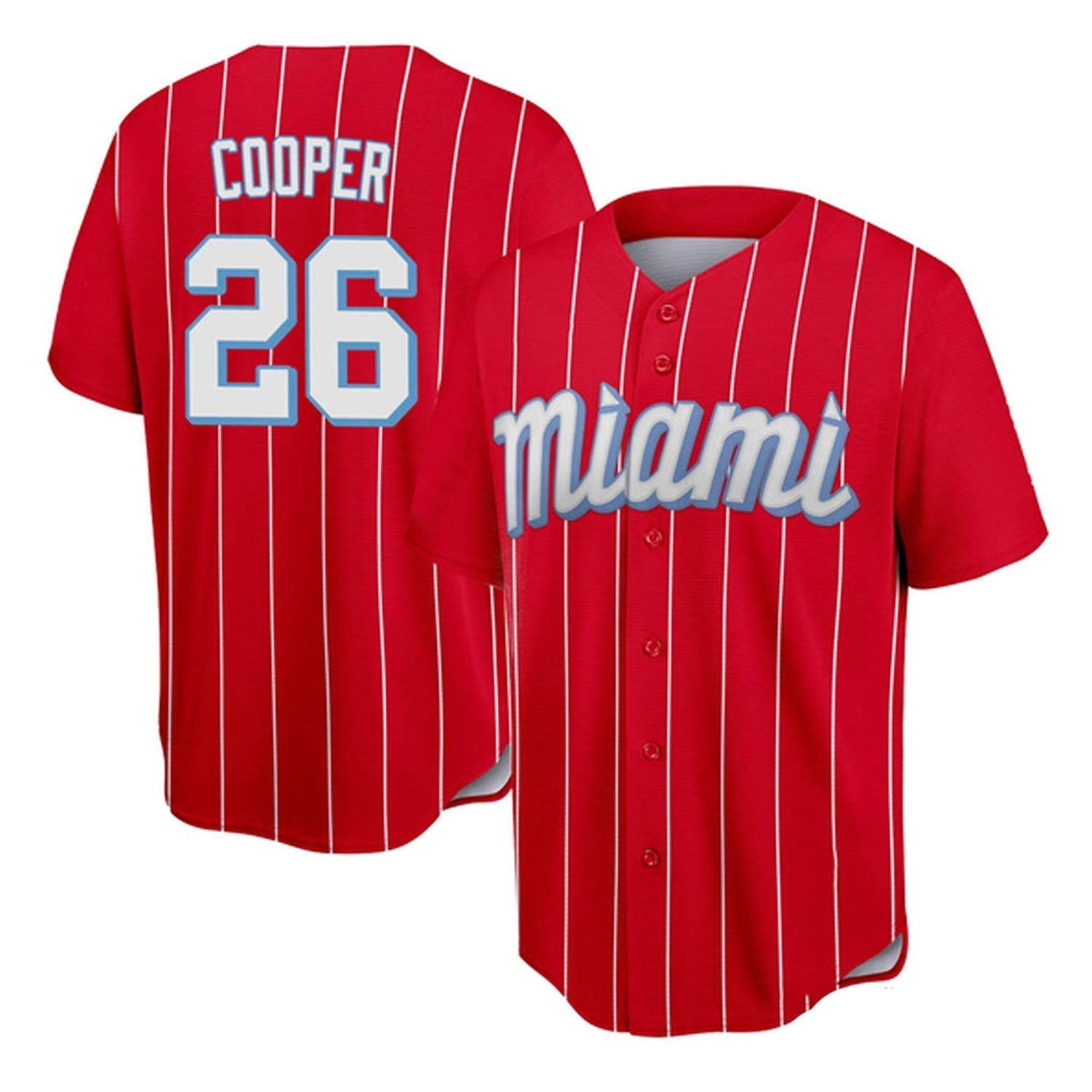 Garrett Cooper Miami Marlins 26 Jersey