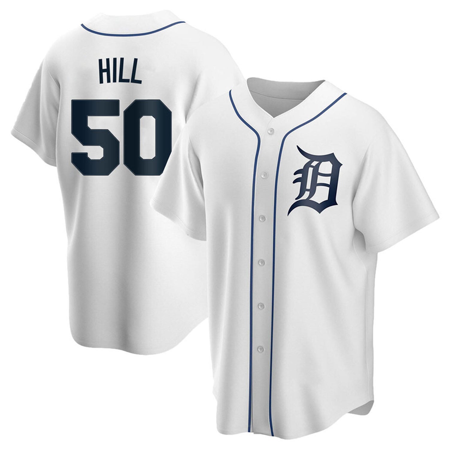 Garrett Hill Detroit Tigers 50 Jersey