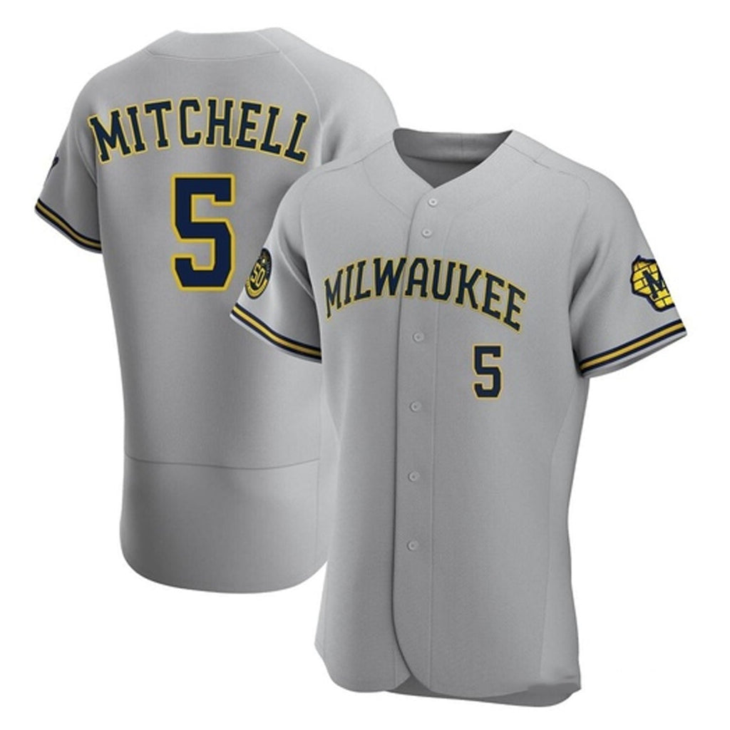 Garrett Mitchell Milwaukee Brewers 5 Jersey