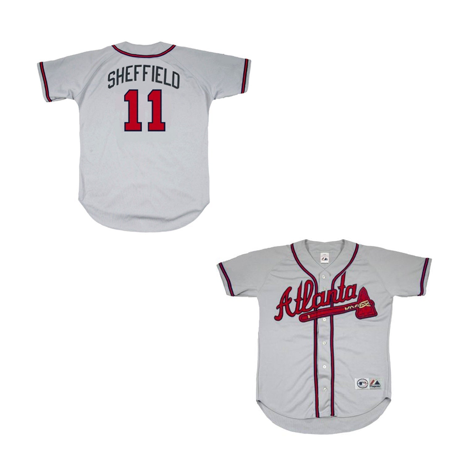 Gary Sheffield Atlanta Braves 11 Jersey
